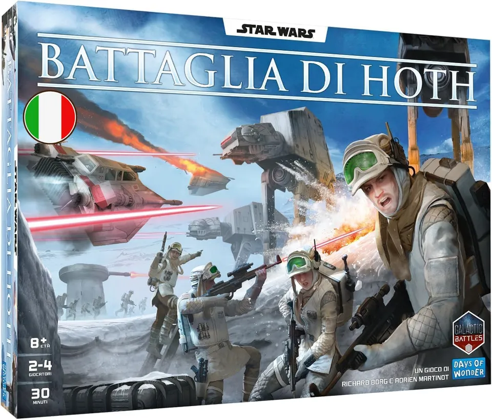 Asmodee Star Wars Battaglia di Hoth gioco strategia edizione italiana