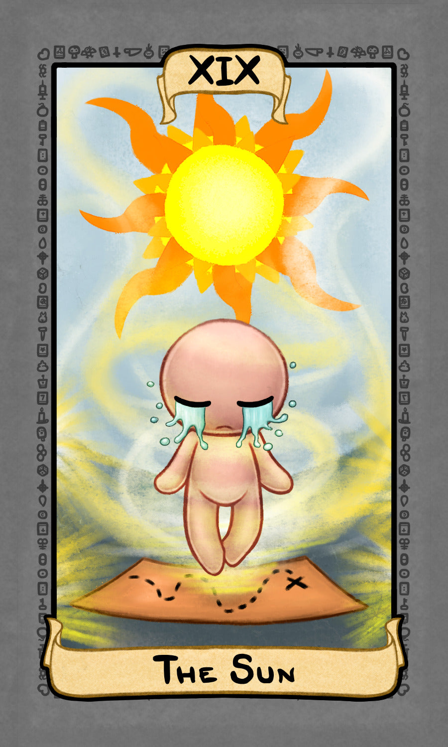 Binding of Isaac Tarot Deck mazzo 78 carte da collezione