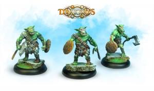 Modiphius Drakerys Ashral Orcs vs Irosia starter set miniature