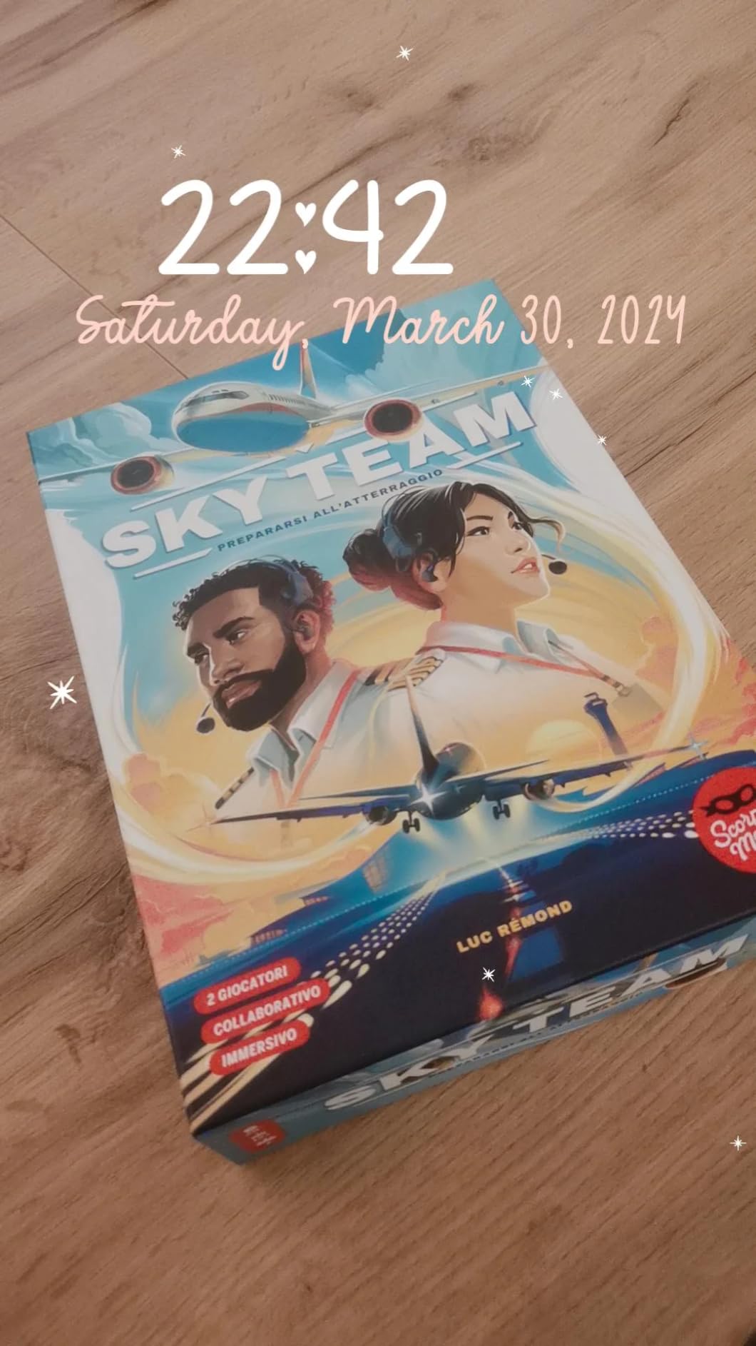 Asmodee Sky Team Gioco da Tavolo Collaborativo 2 Giocatori