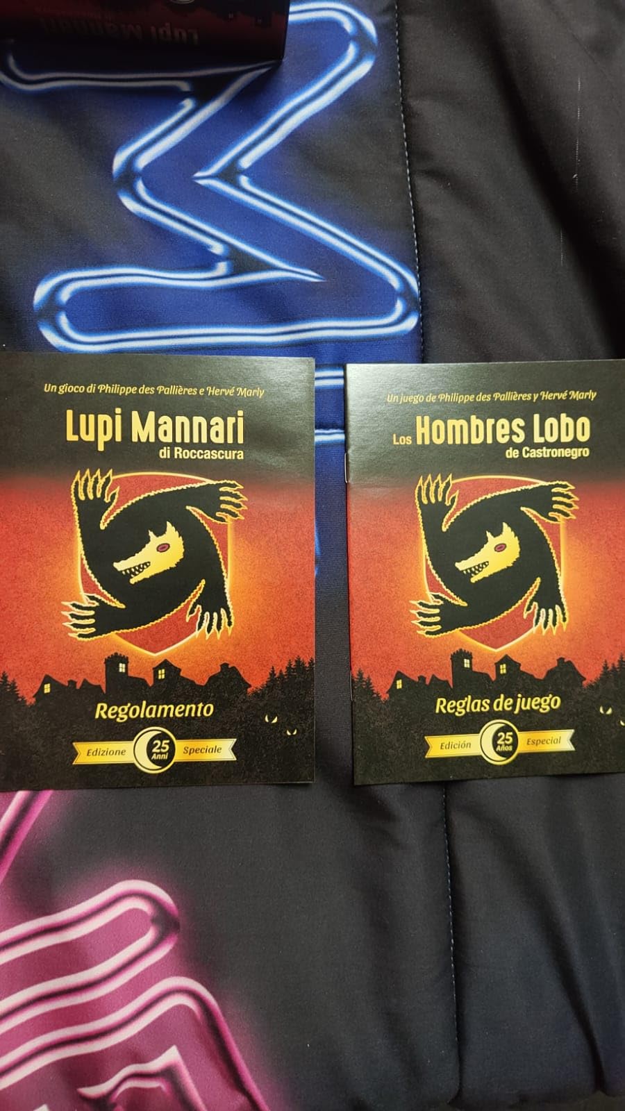Asmodee Lupi Mannari Roccascura 25 Anni carte gioco da tavolo