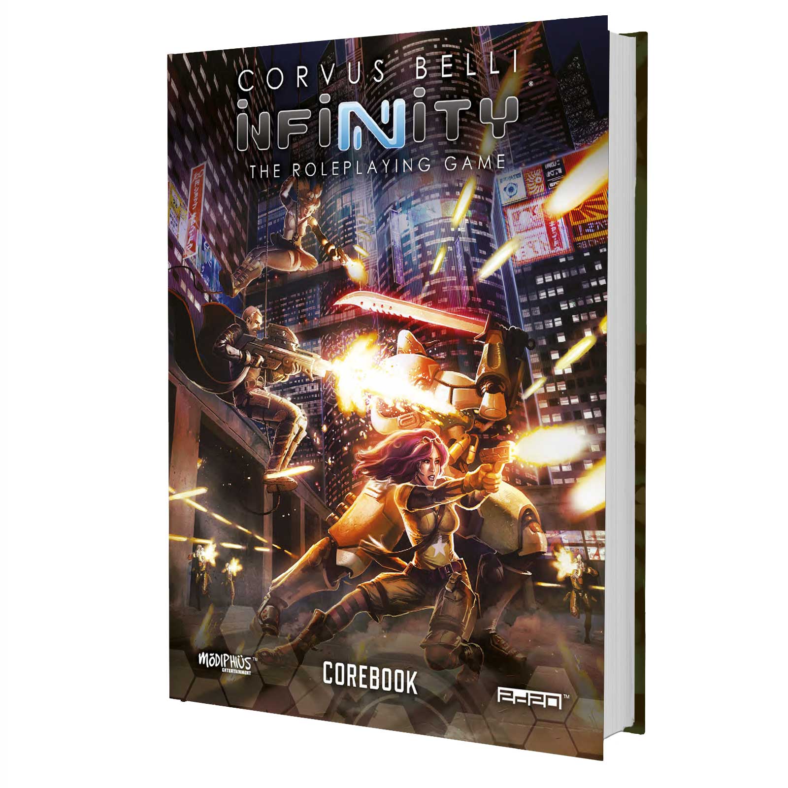 Modiphius Infinity RPG Core Book manuale base gioco di ruolo