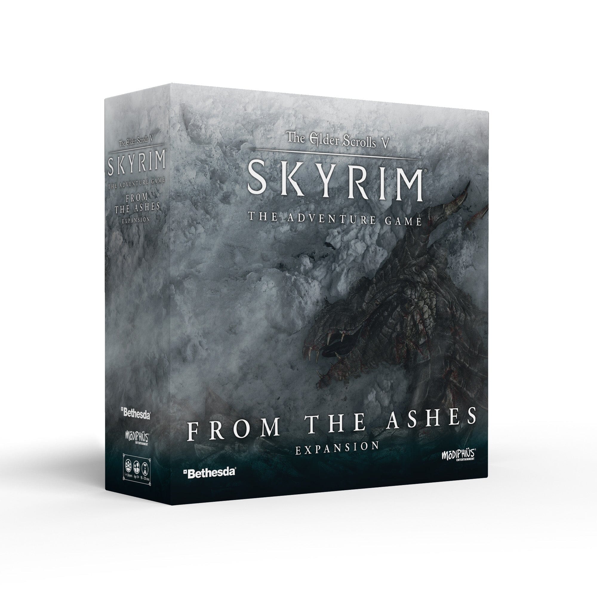 Modiphius Skyrim Adventure From The Ashes espansione gioco tavolo