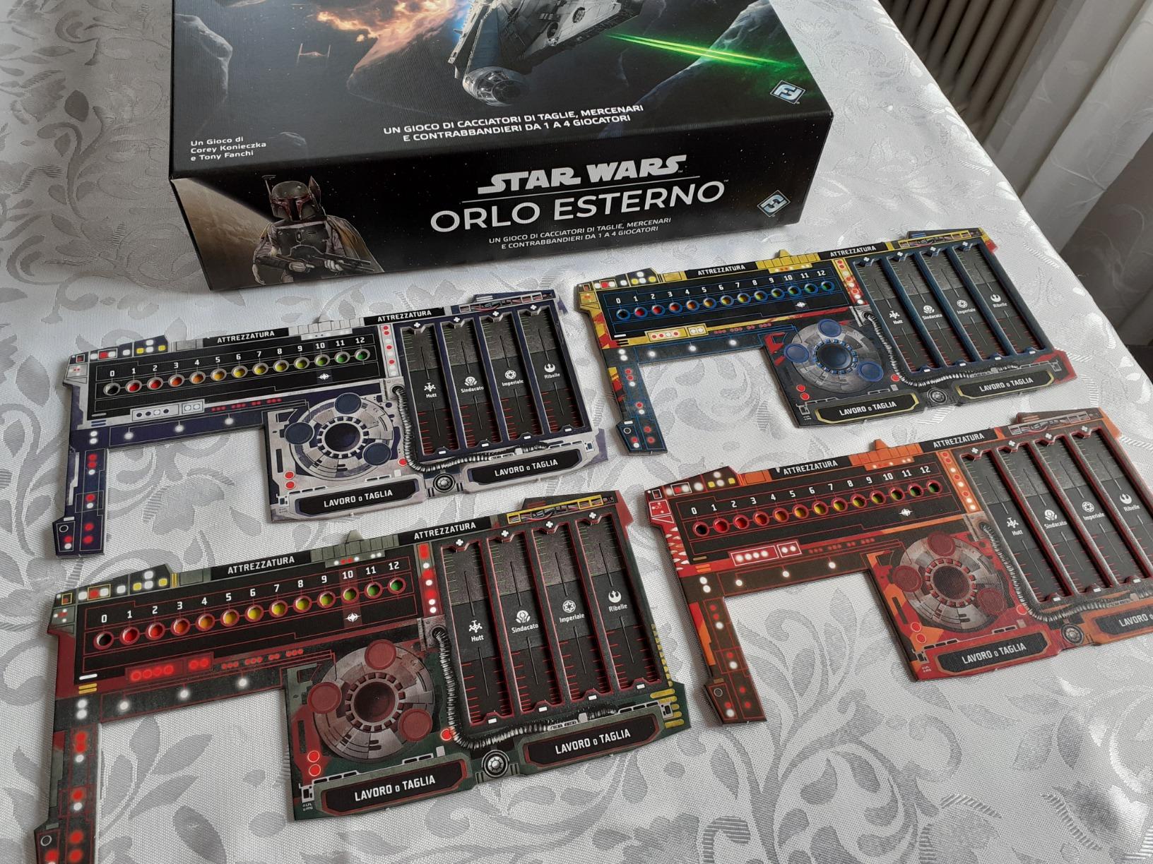 Asmodee Star Wars Orlo Esterno gioco da tavolo base 1-4 giocatori
