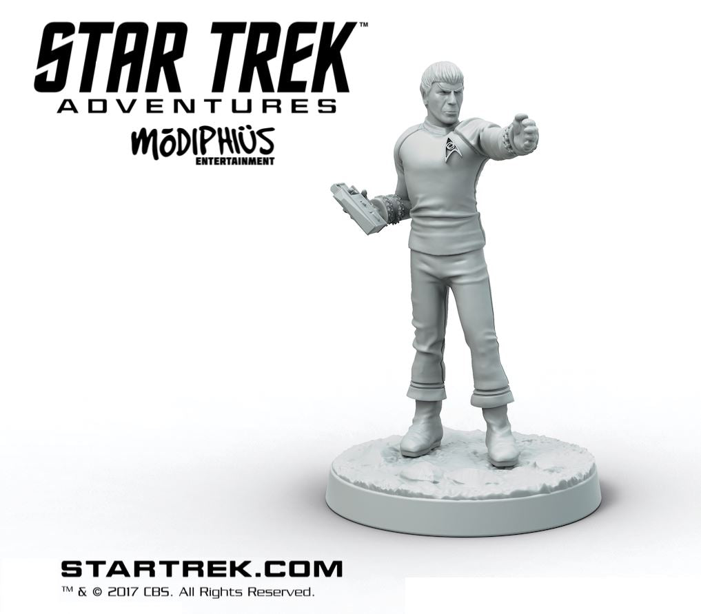 Modiphius Star Trek Adventures TOS Bridge Crew File STL 8 Miniature