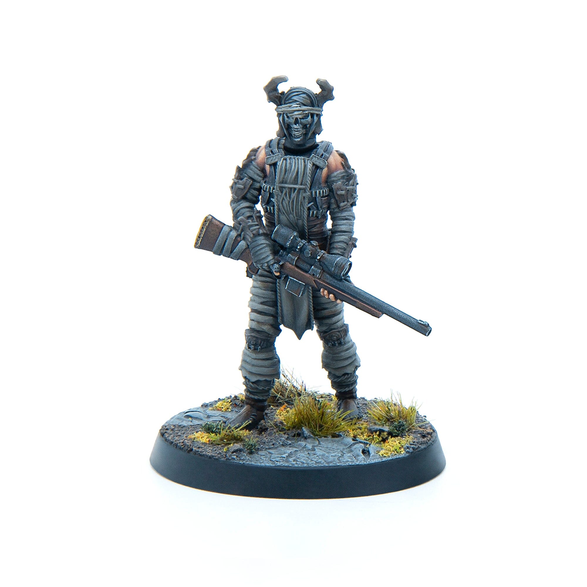 Fallout Factions Cult of the Mothman Followers 6 Miniature Resina