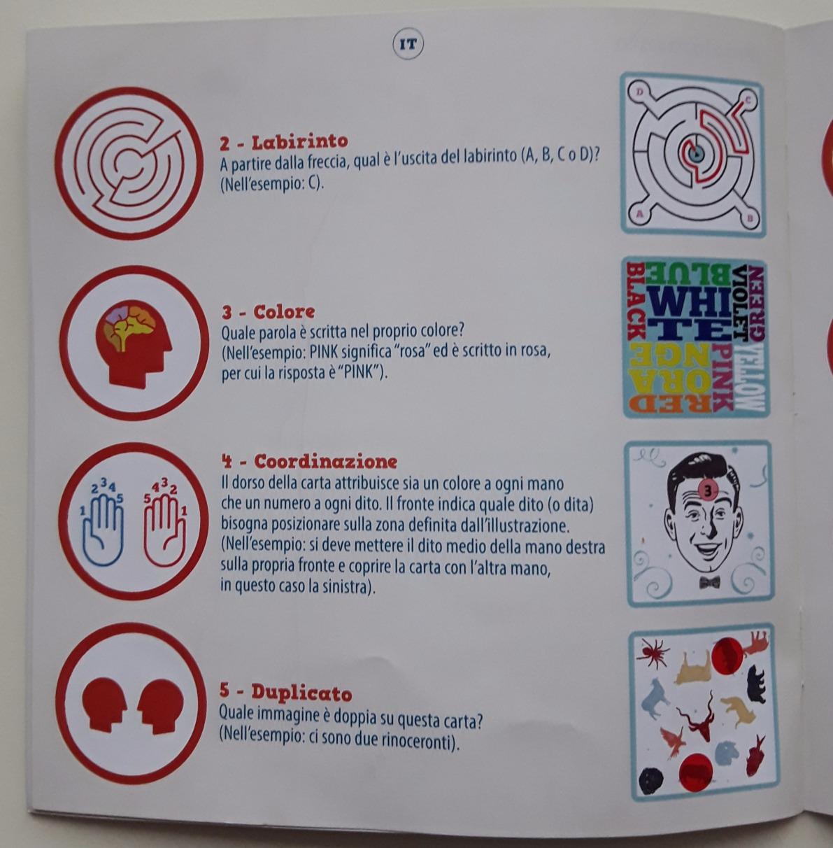 Asmodee Cortex Challenge Azzurro gioco carte cervello 2-6