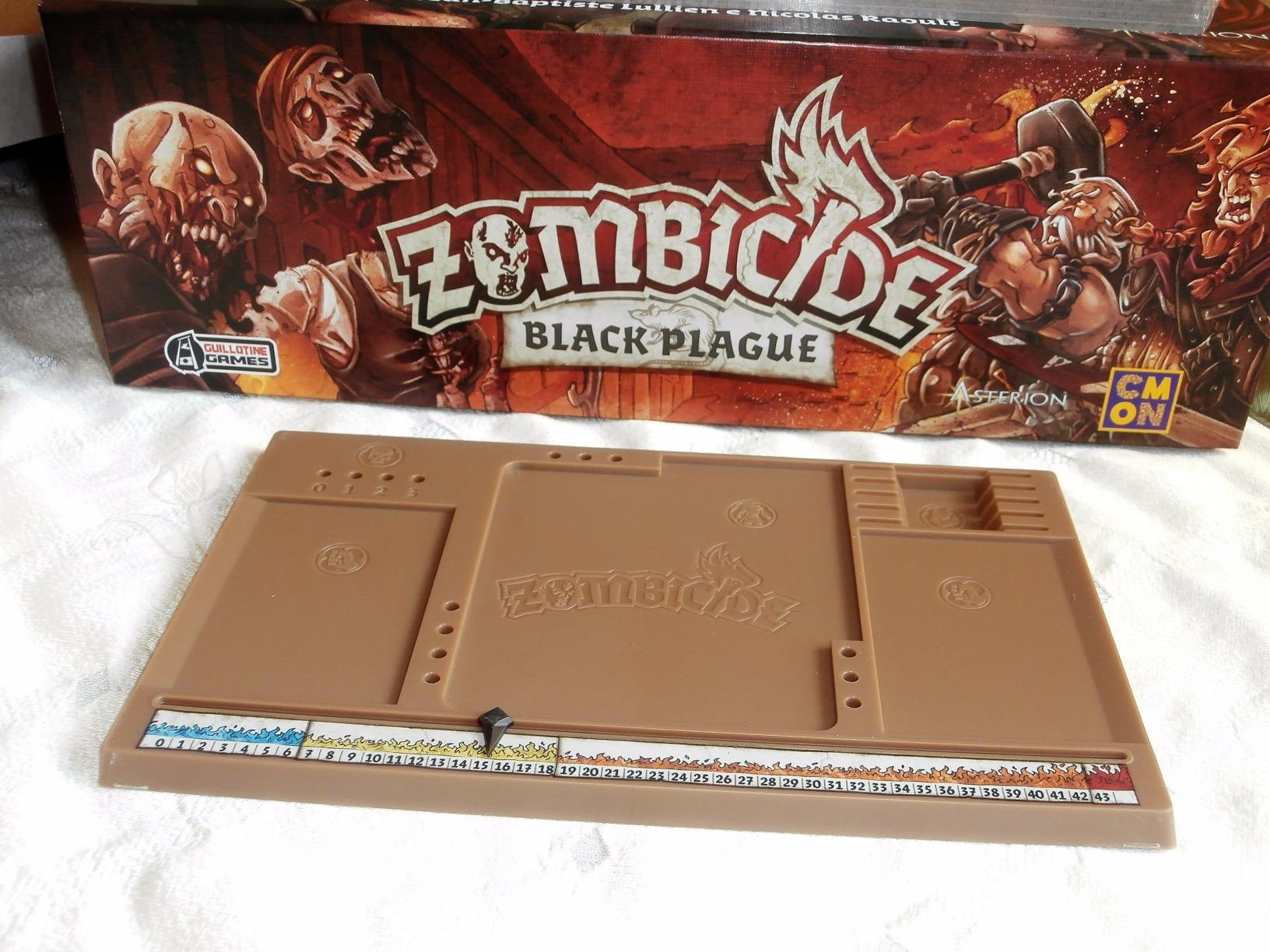 Asmodee Zombicide Black Plague gioco da tavolo vecchia versione