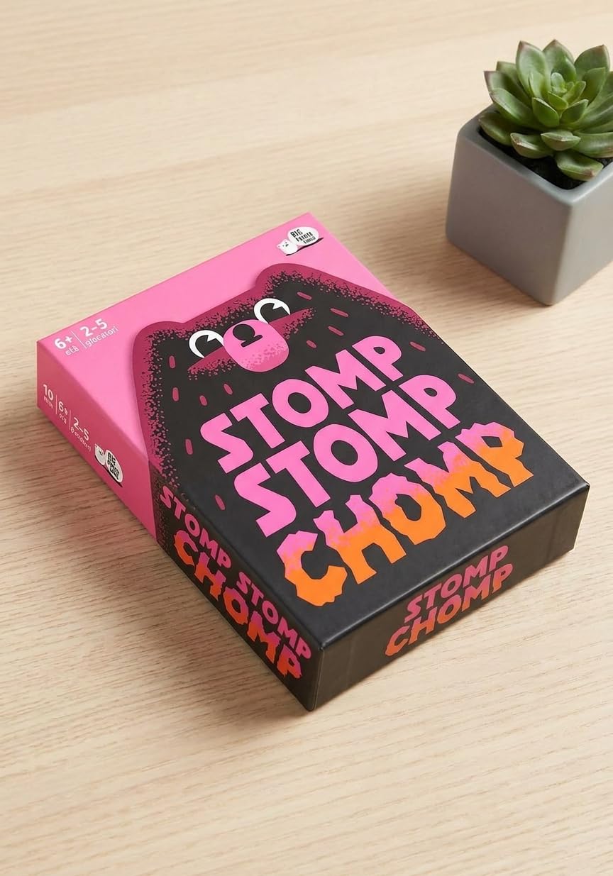 Asmodee Stomp Stomp Chomp carte da gioco edizione italiana