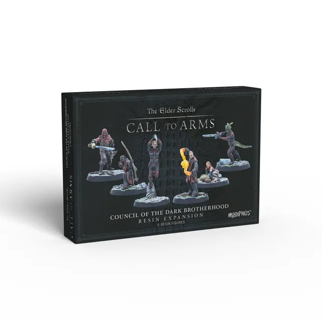 Modiphius Elder Scrolls Call to Arms Council Dark Brotherhood miniature