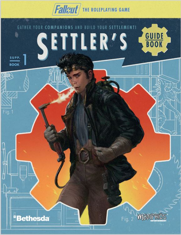 Modiphius Fallout RPG Guida dei Coloni libro PDF 192 pagine