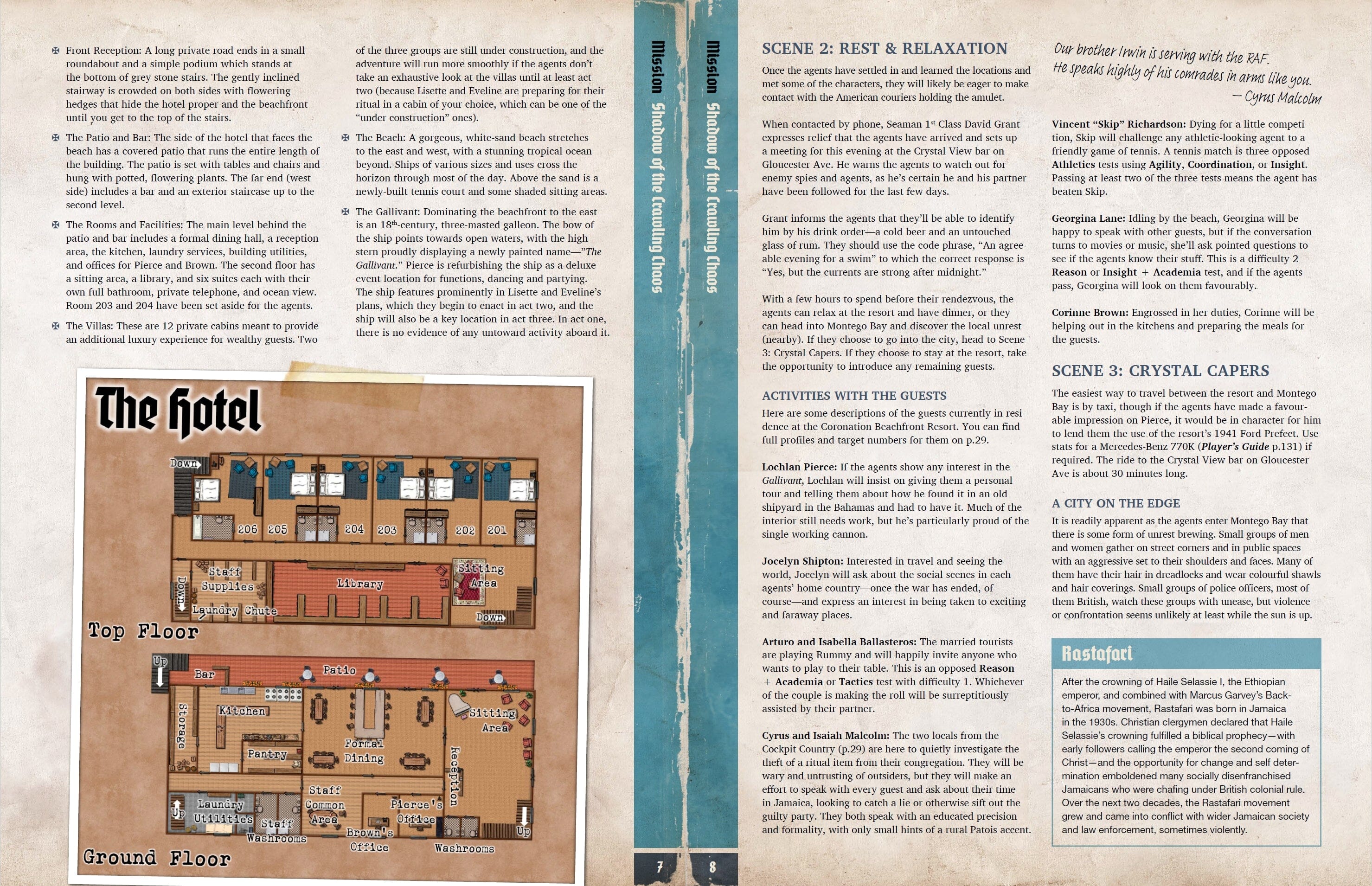 Modiphius Achtung Cthulhu Shadow Crawling Chaos avventura PDF