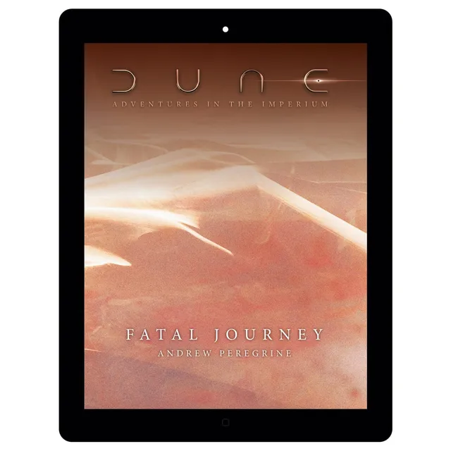 Modiphius Dune Fatal Journey avventura PDF download