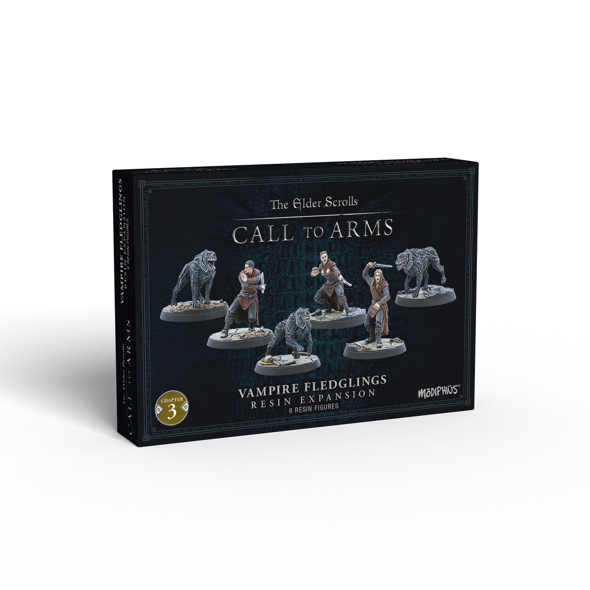 Modiphius Elder Scrolls Call to Arms Vampire Fledglings miniature
