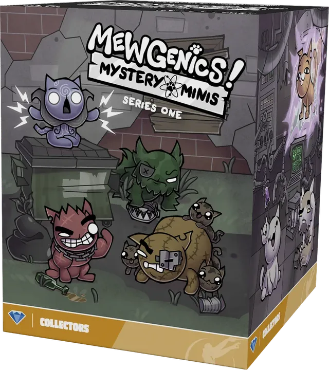 Maestro Media Mewgenics Mystery Minis display 8 box peluche