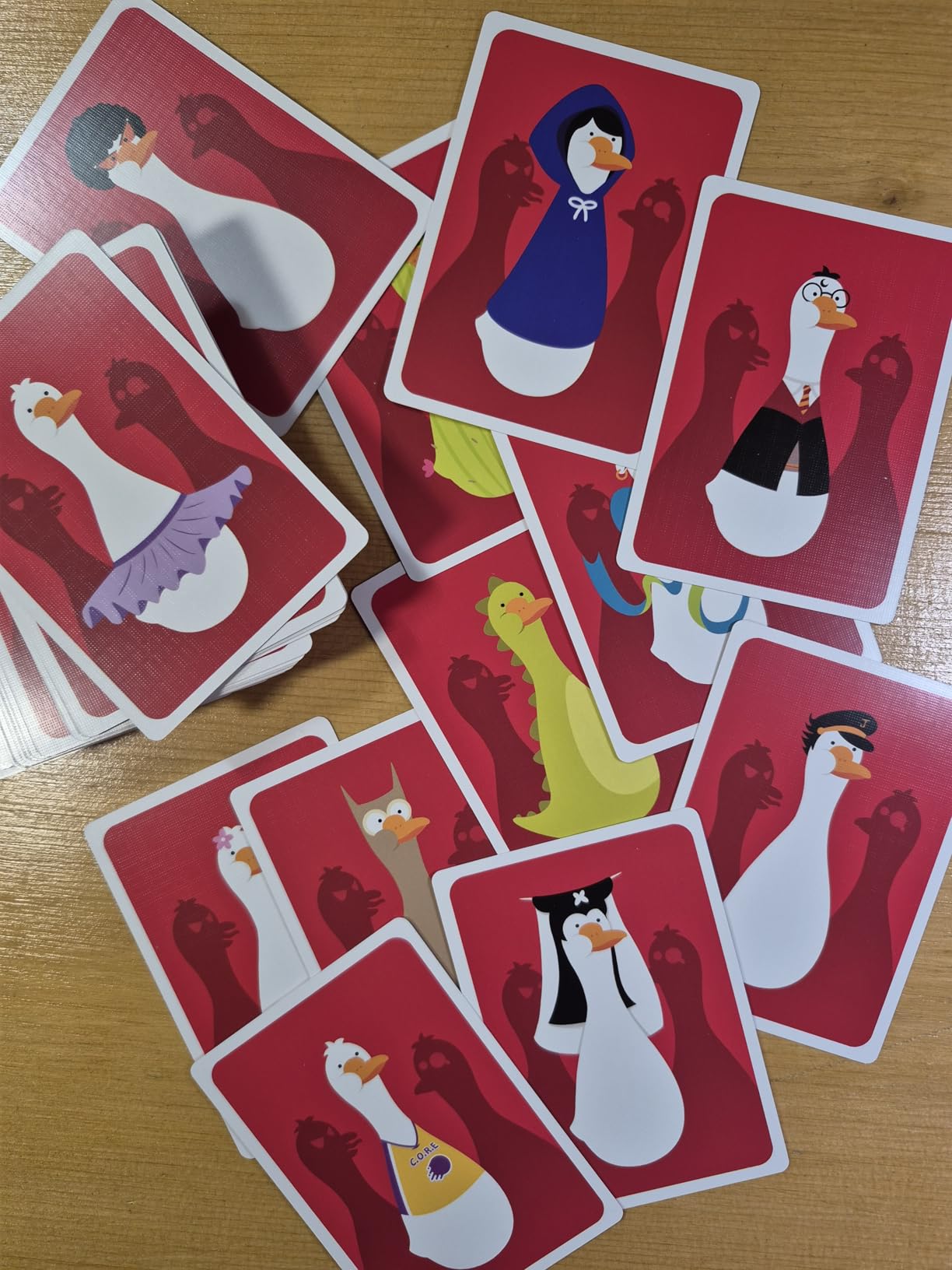 Asmodee Gossip Goose carte da gioco bluff 5-9 giocatori