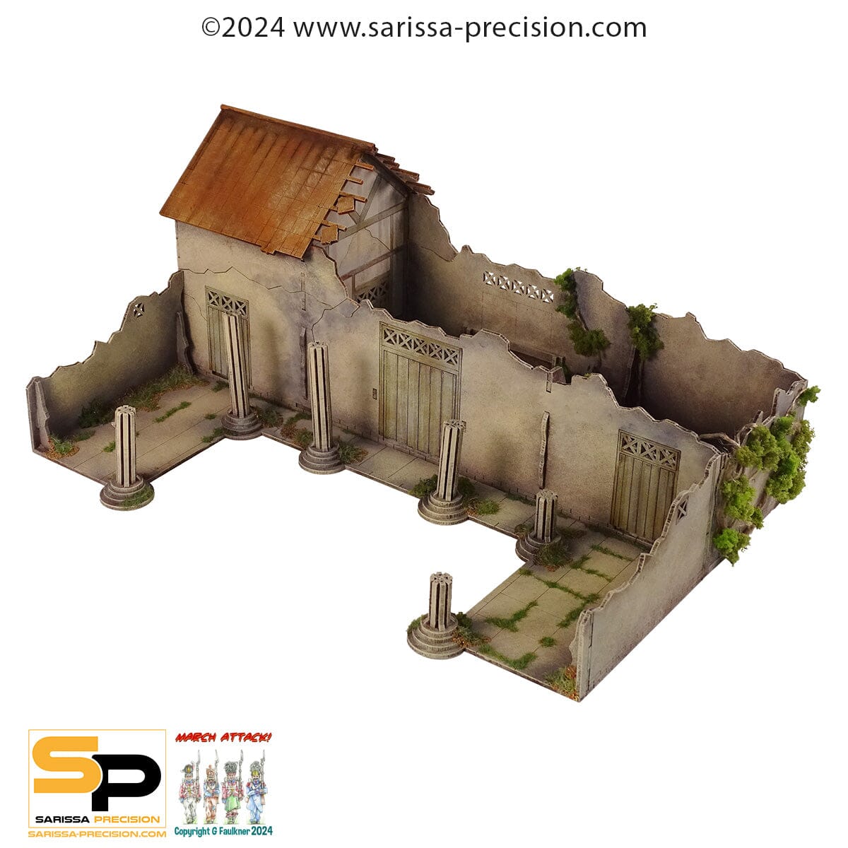 Modiphius Cohors Cthulhu Villa Honorius Ruin scenario MDF