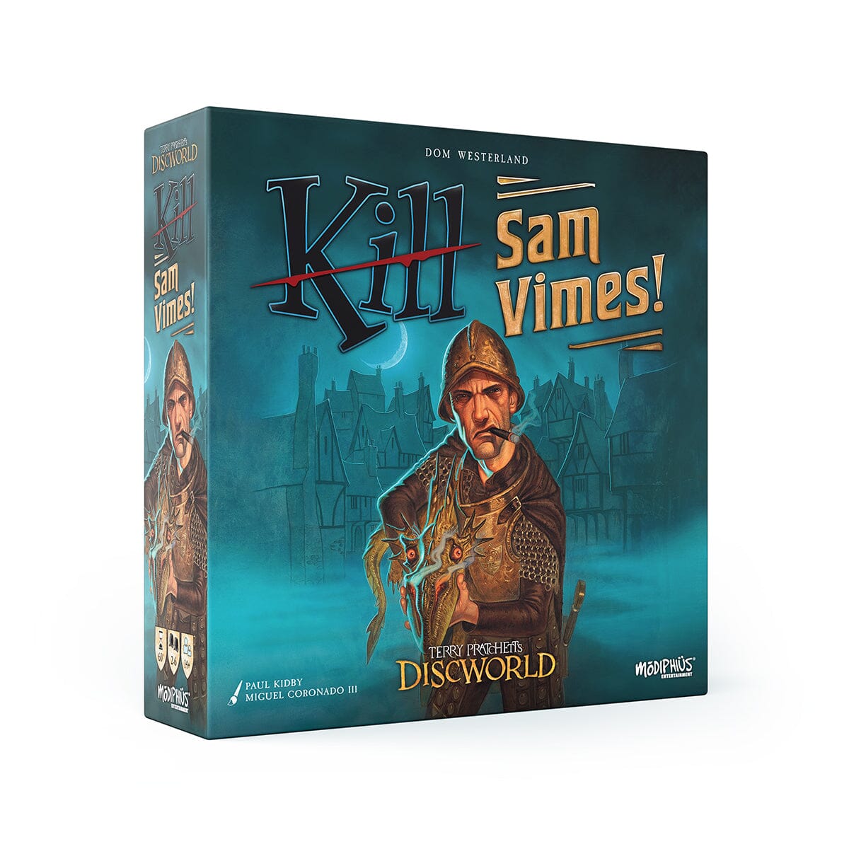 Modiphius Kill Sam Vimes Discworld gioco tavolo 2-6 bundle 14+