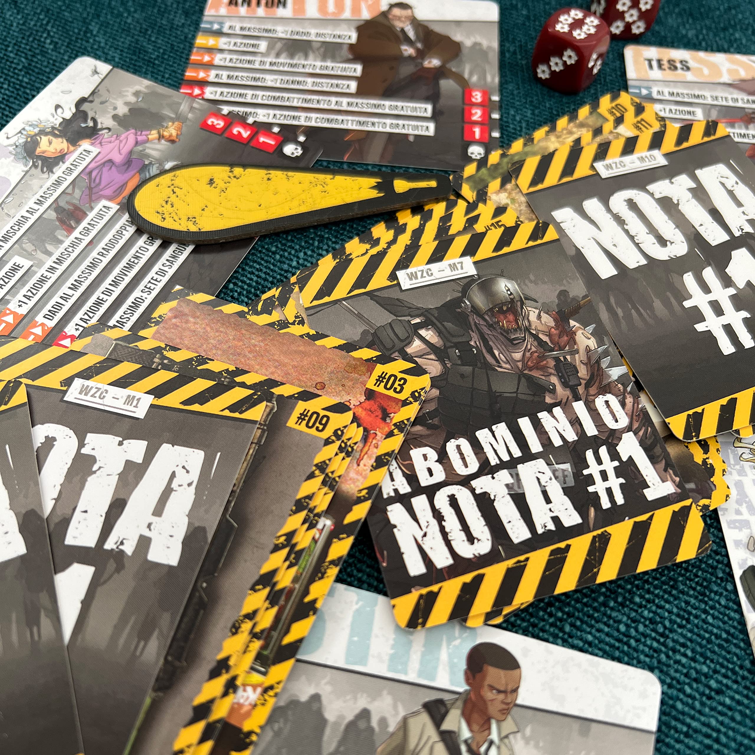 Asmodee Zombicide Washington Z.C. espansione gioco tavolo italiano