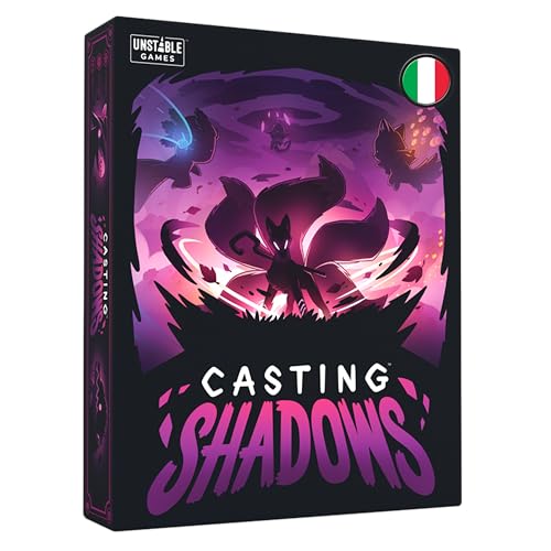 Asmodee Casting Shadows gioco carte strategico fantasy