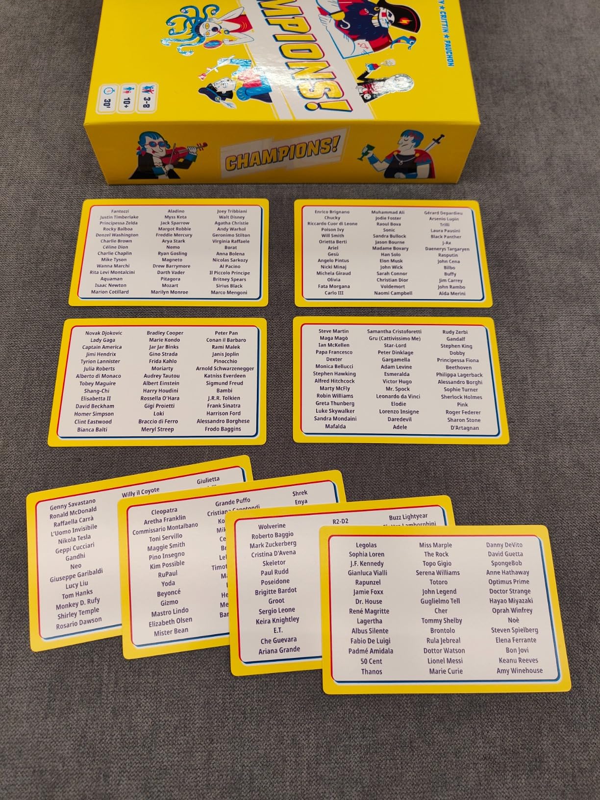 Asmodee Champions! party game edizione italiana 3-8 giocatori