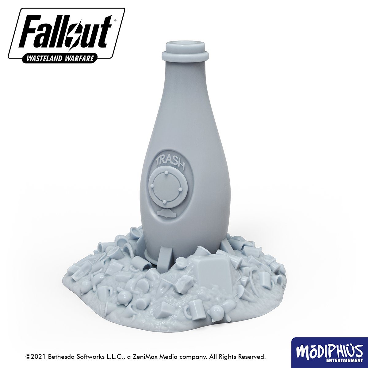 Modiphius Fallout Wasteland Warfare Nuka World scenario STL