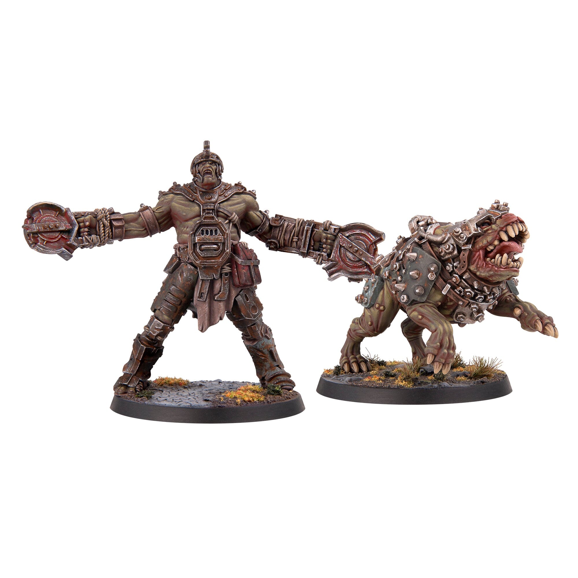 Modiphius Fallout: Factions Miniature Ravager e Mutt Resina