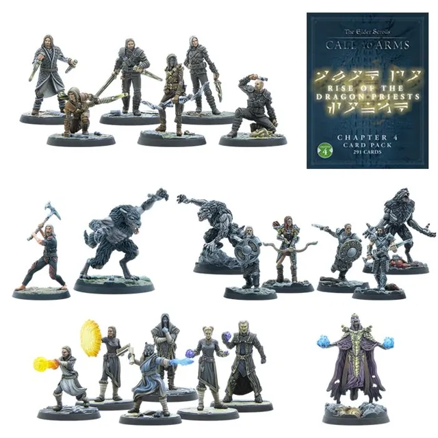 Modiphius Elder Scrolls Call to Arms Chapter 4 Followers Bundle miniature