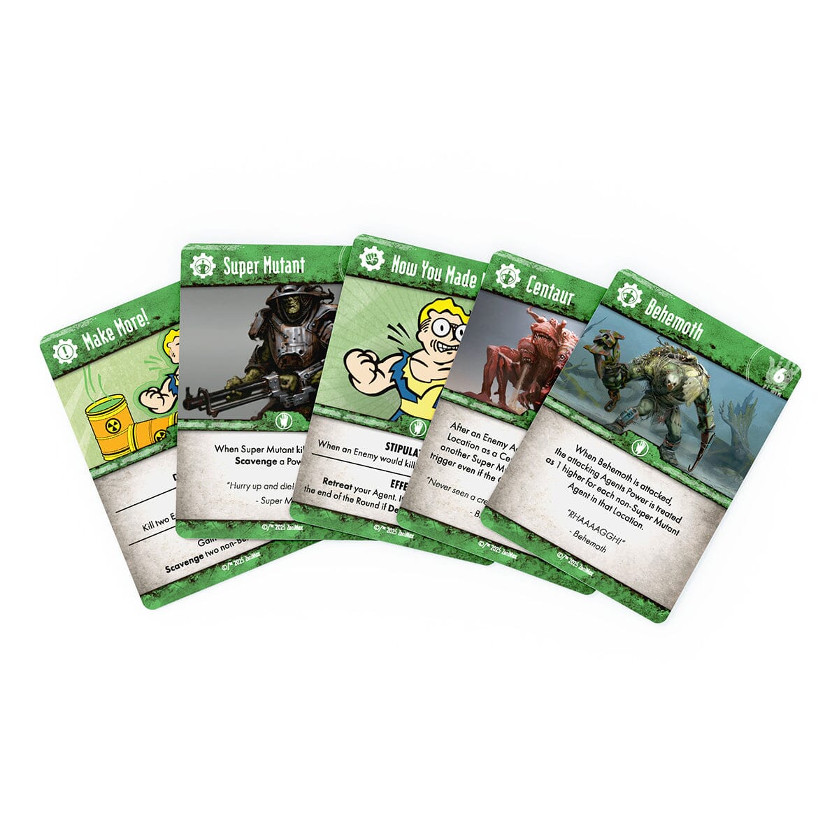 Modiphius Fallout Power Play gioco carte 2-4 giocatori