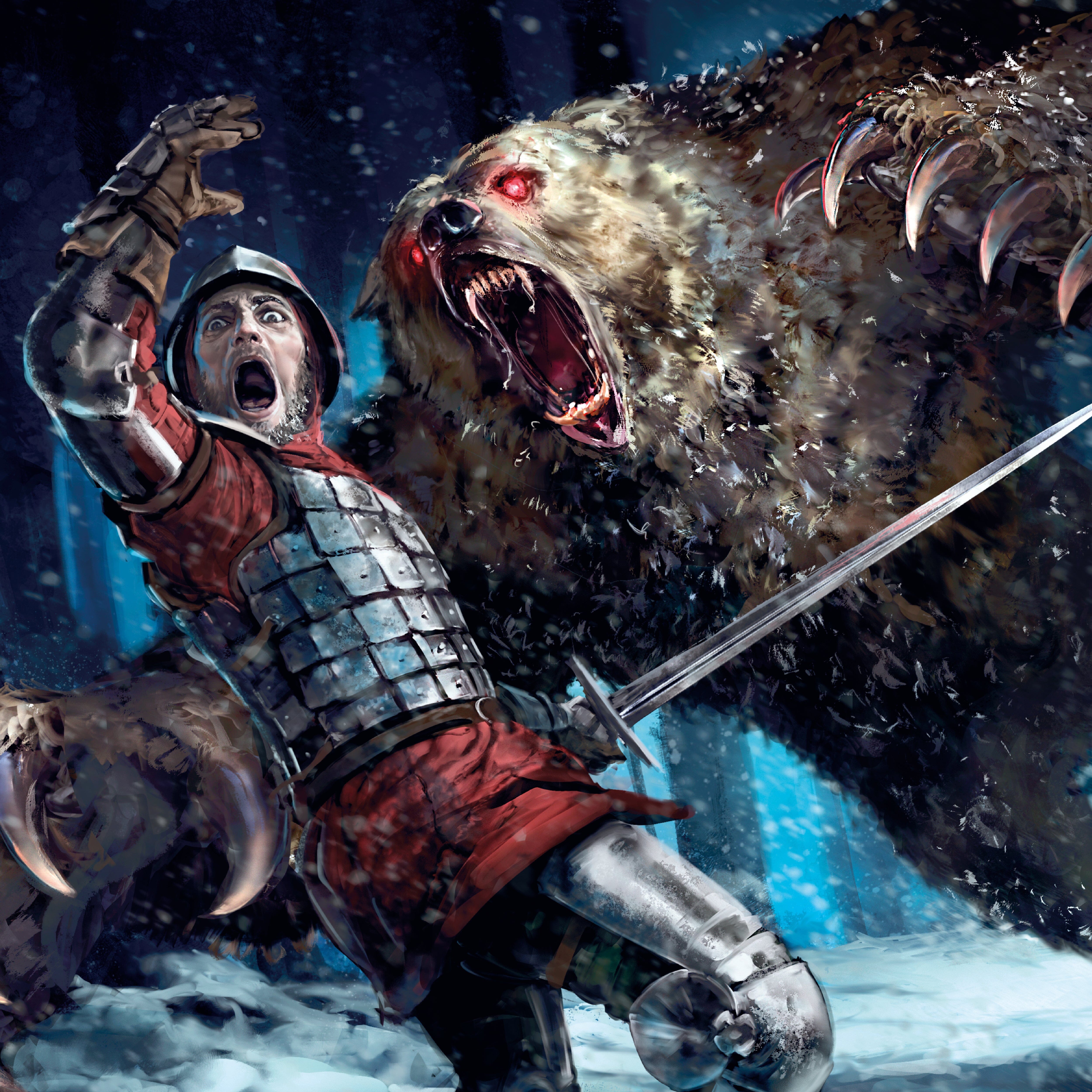 Modiphius Nightfell Children of the Moon manuale 5E licantropi
