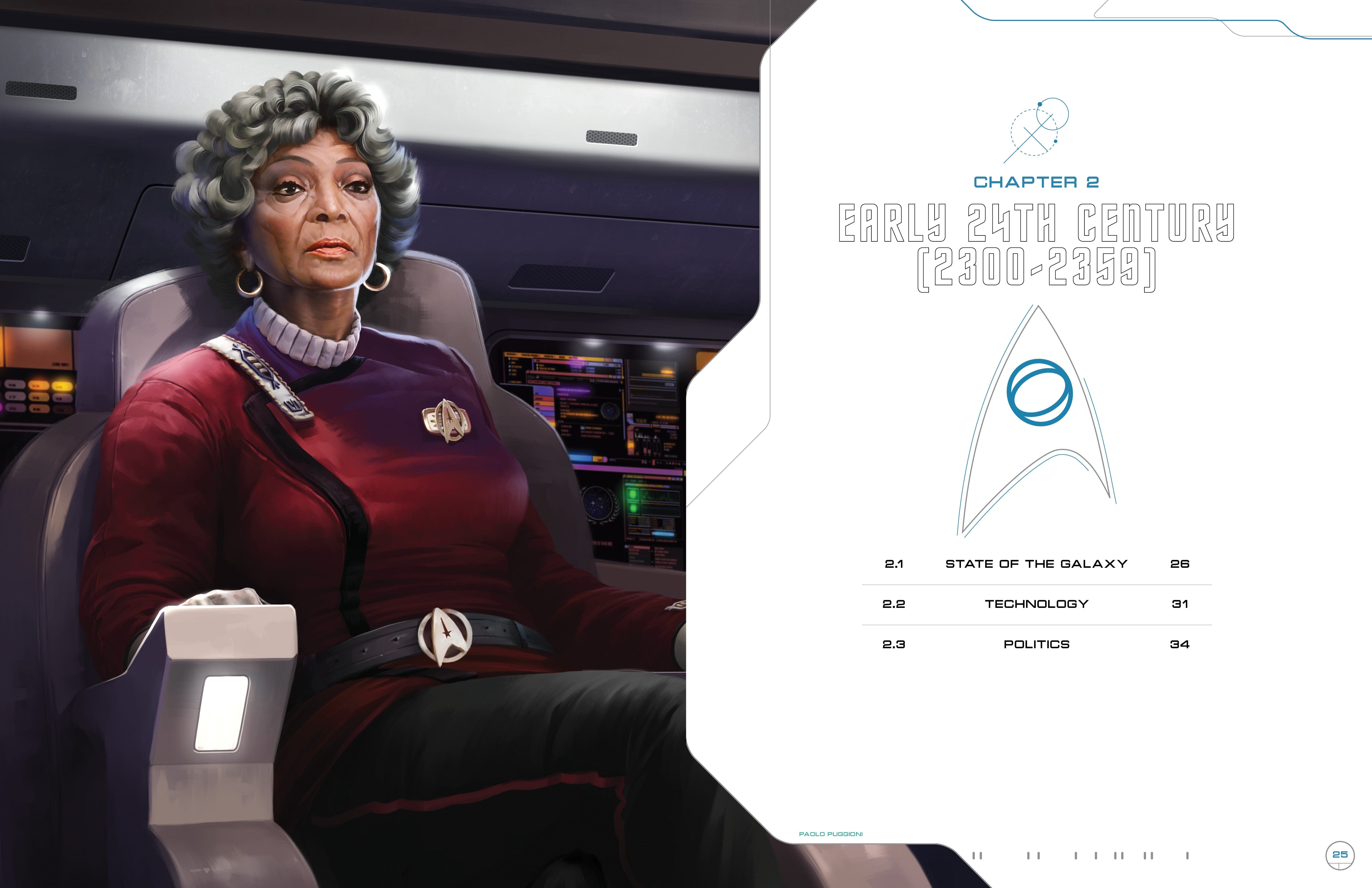 Star Trek Adventures 24th Century Campaign Guide libro 128 pagine