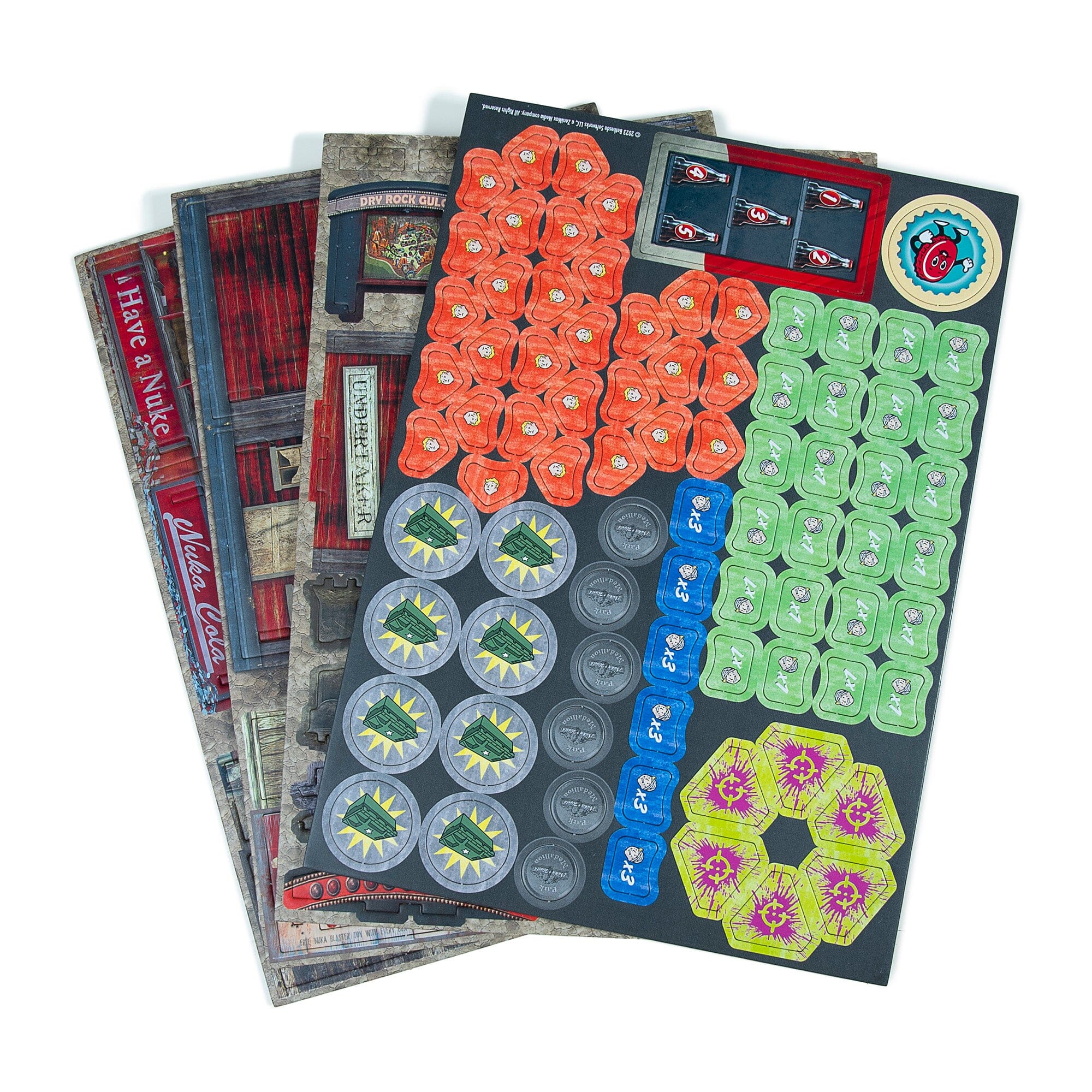 Fallout Factions Tokens and Terrain Pack 1 scenari