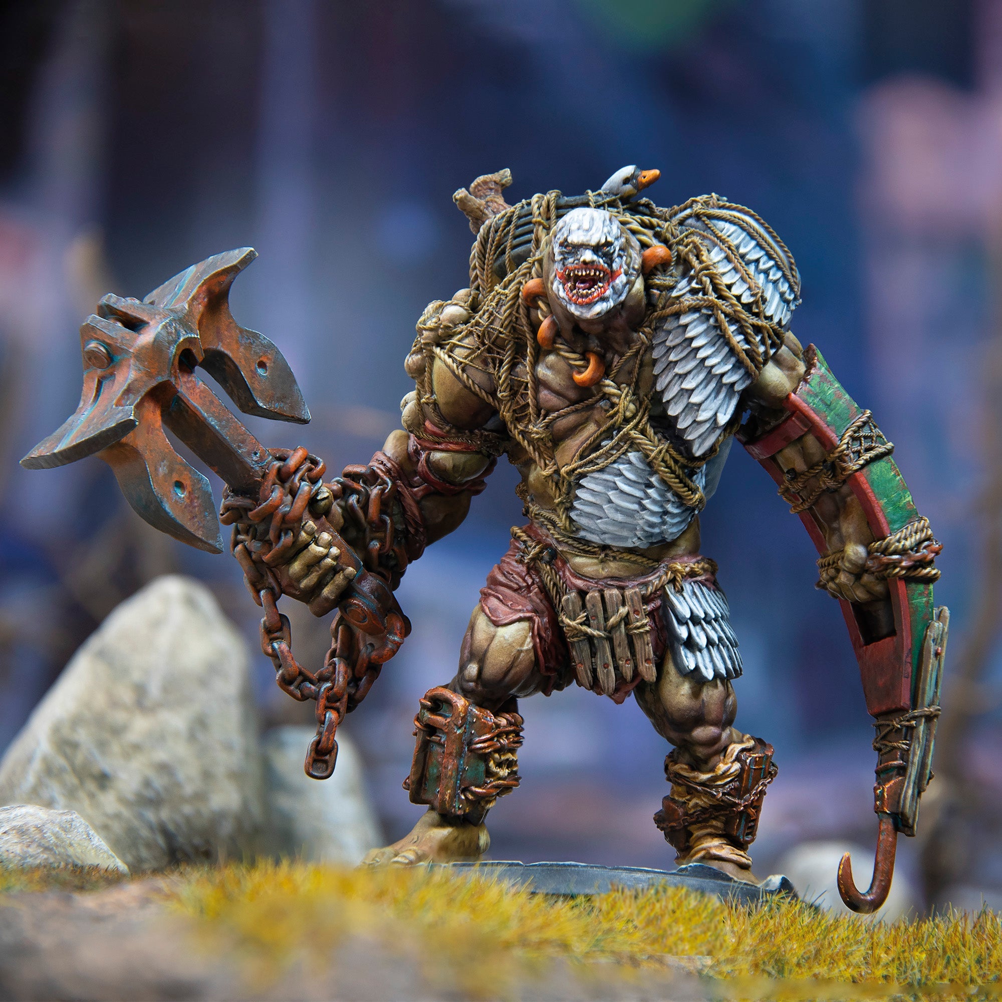Modiphius Fallout Wasteland Warfare miniatura Swan 90mm