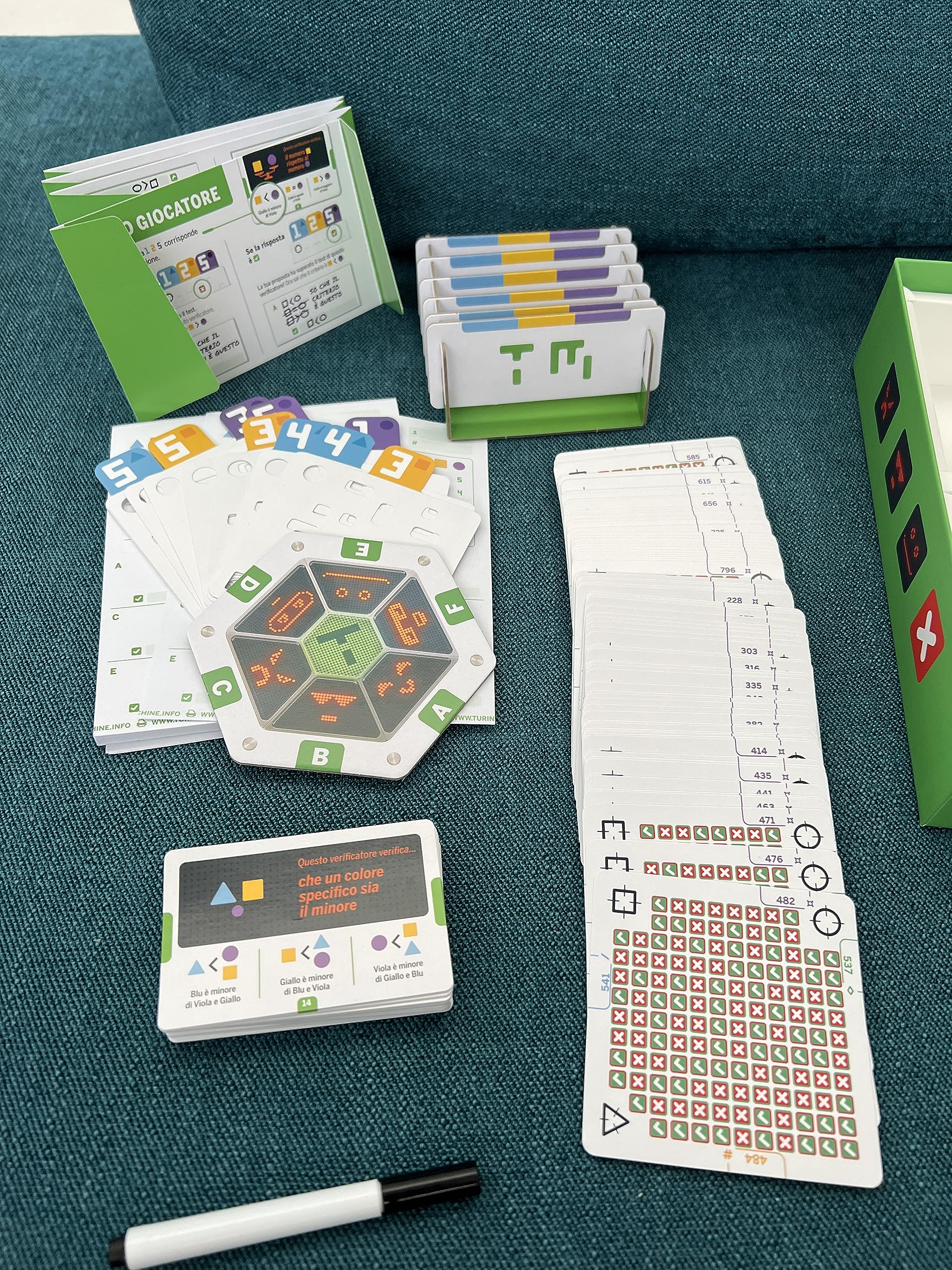 Asmodee Turing Machine gioco da tavolo codici 1-4 giocatori