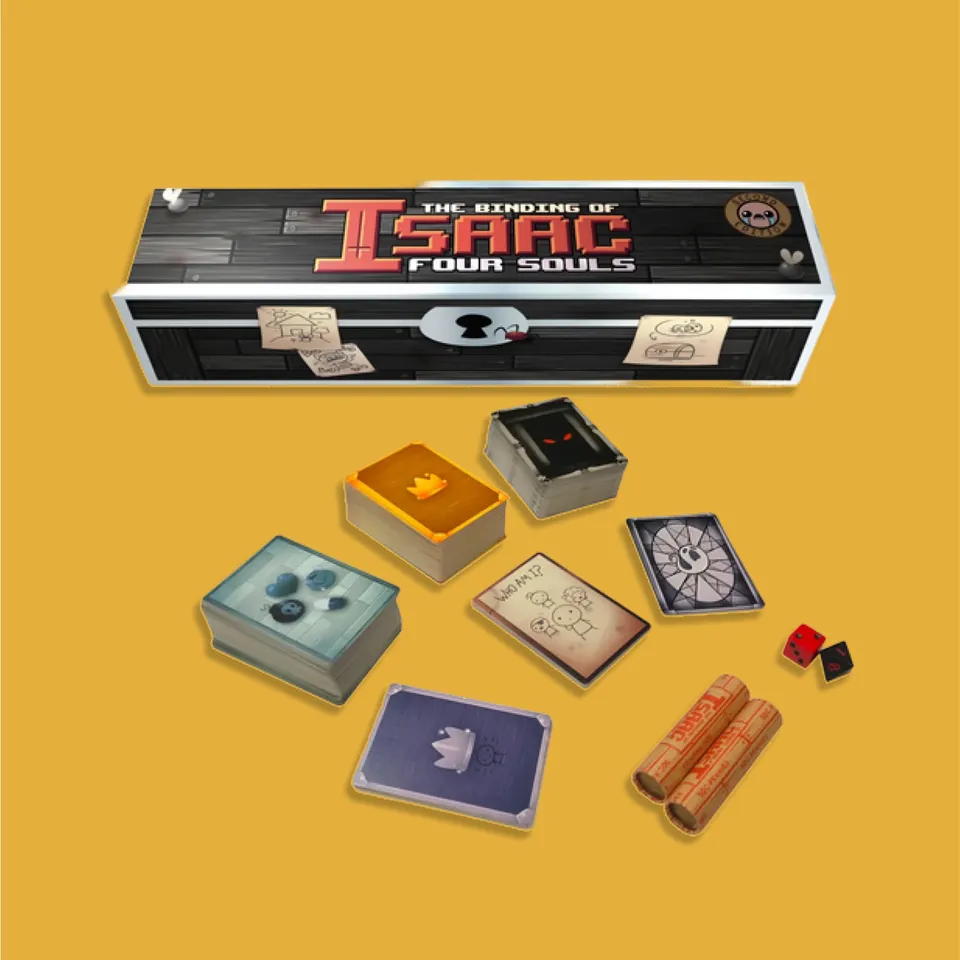 Maestro Media Binding of Isaac Four Souls 2nd Edition gioco carte ITA
