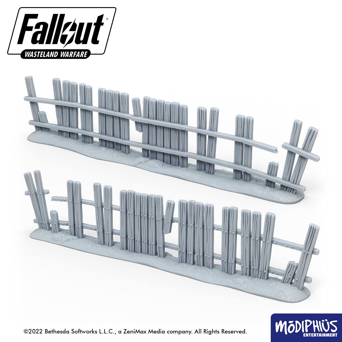 Modiphius Fallout Wasteland Warfare STL Sampler file stampa 3D