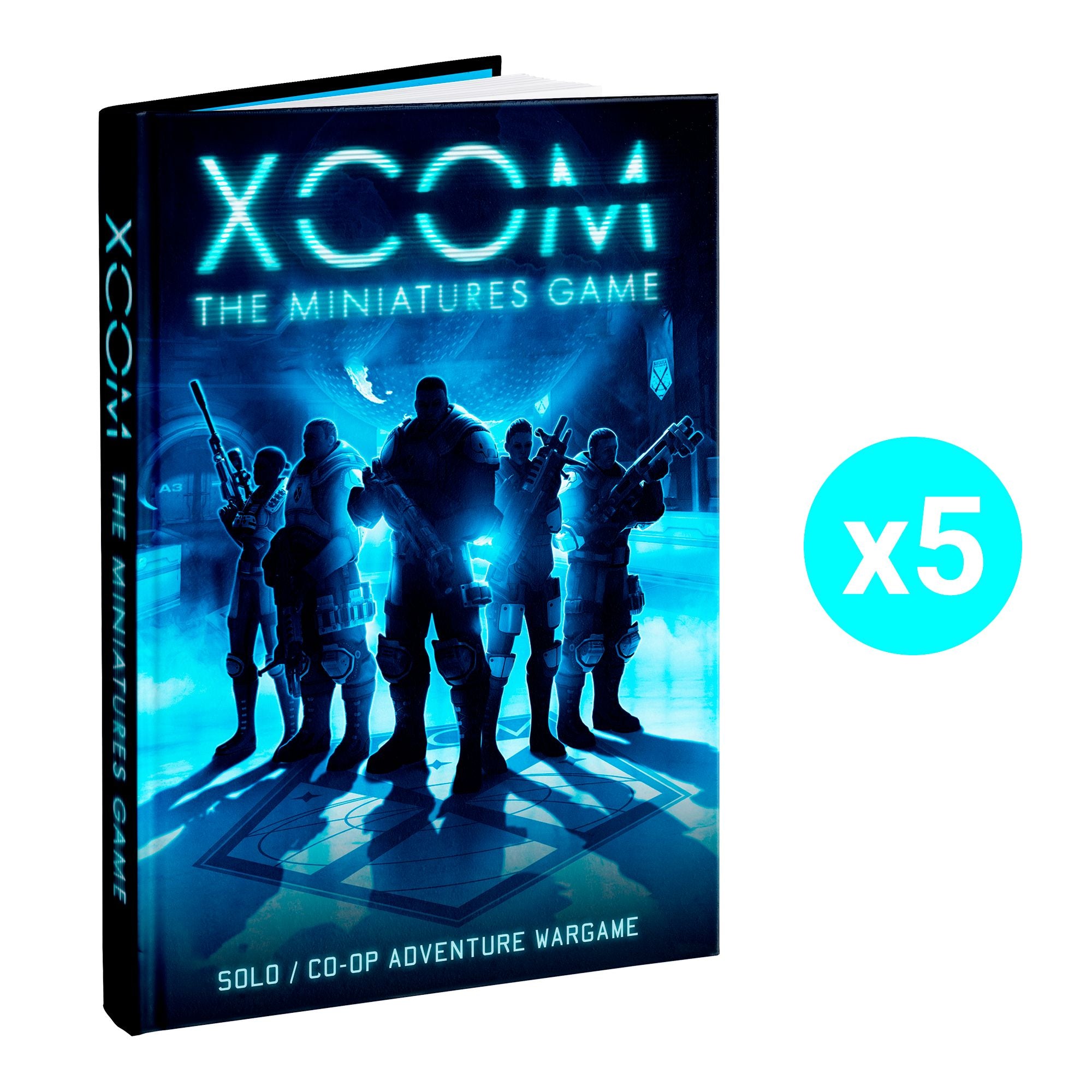 XCOM Miniatures Game bundle 5 manuali core 280 pagine