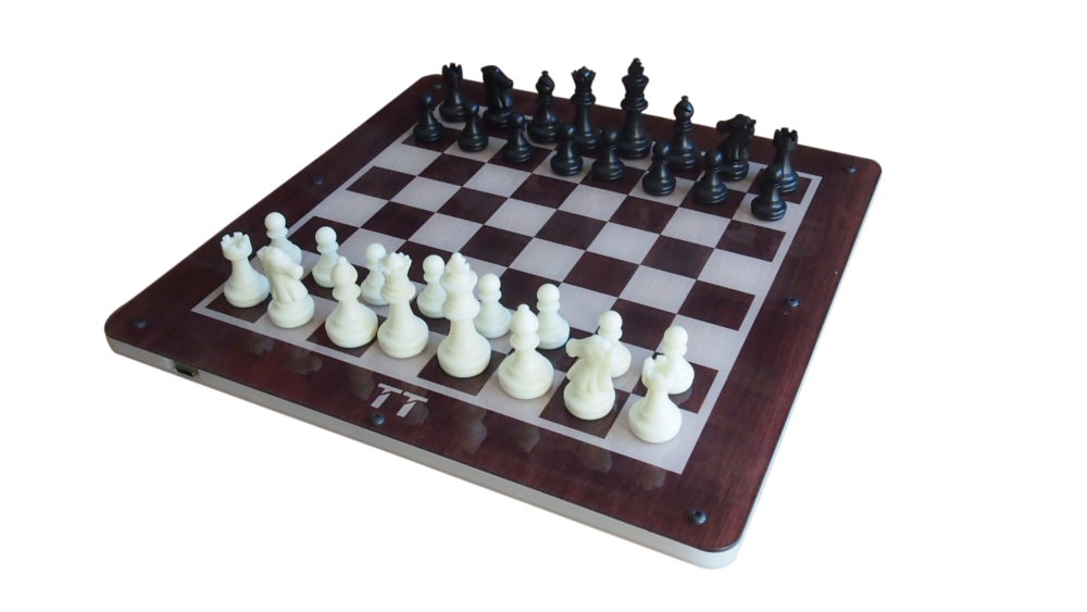 Tabutronic Sentio 25mm scacchiera elettronica Walnut B&W