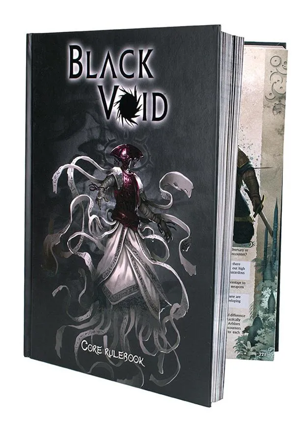 Modiphius Black Void Games Black Void Core Book manuale GDR
