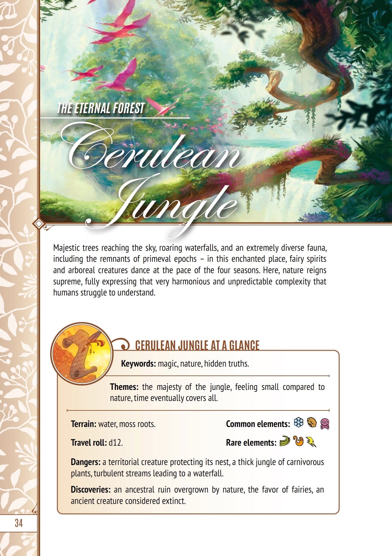 Fabula Ultima Atlas Natural Fantasy PDF 208 pagine JRPG