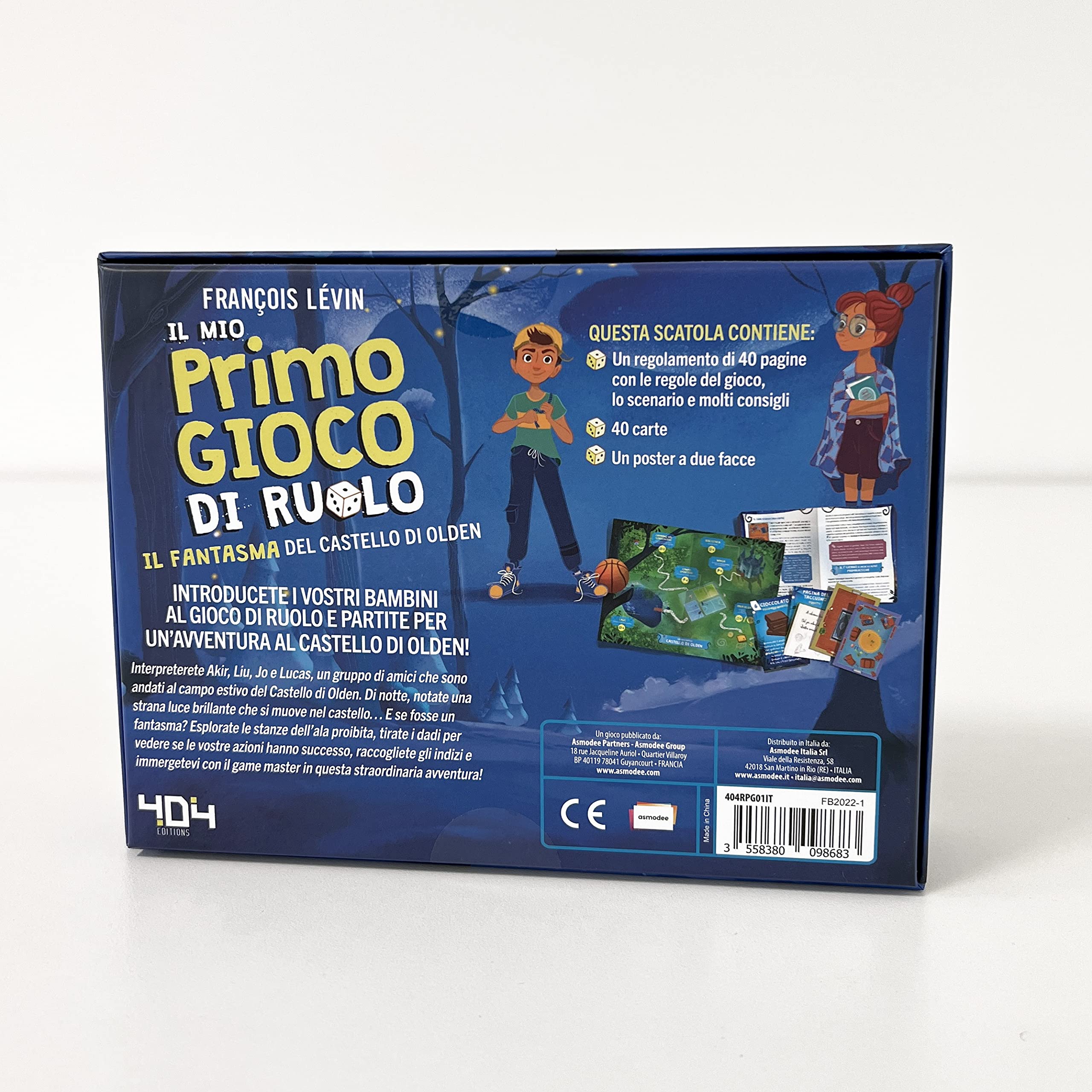 Asmodee Escape Box Primo Escape Game gioco scatola 2-4 giocatori