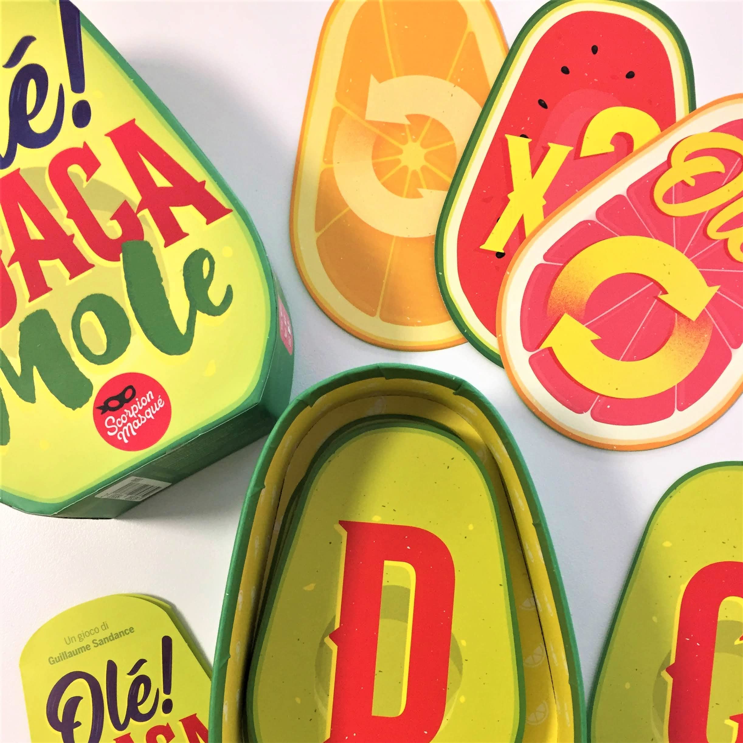 Asmodee Party Games Olé! Guacamole gioco di carte 2-8 giocatori