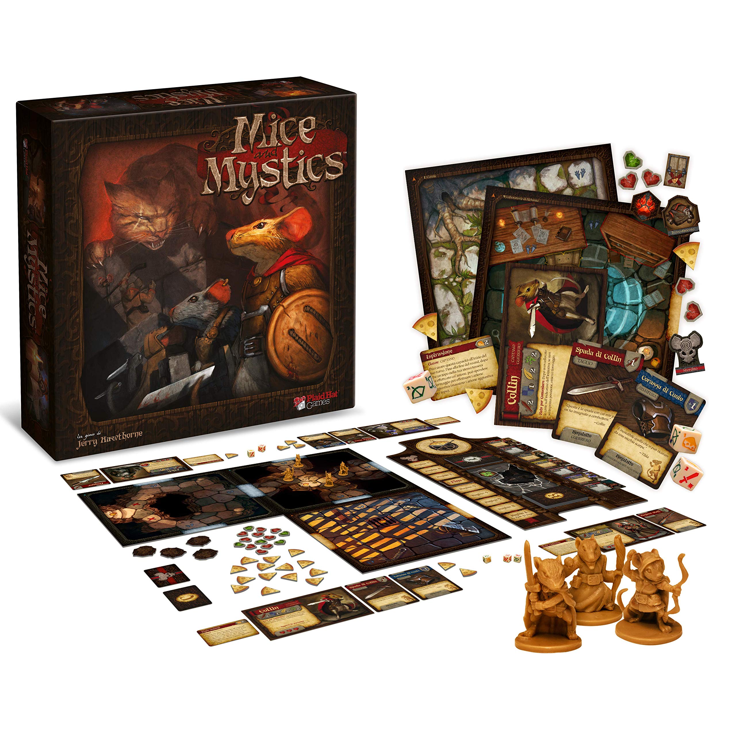 Mice and Mystics Gioco Tavolo Cooperativo Italiano 1-4 Giocatori