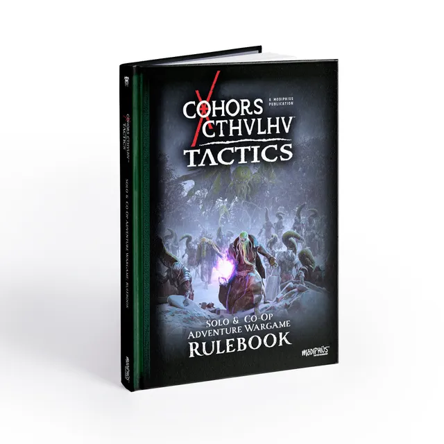 Cohors Cthulhu Tactics Rulebook Modiphius wargame solo cooperativo