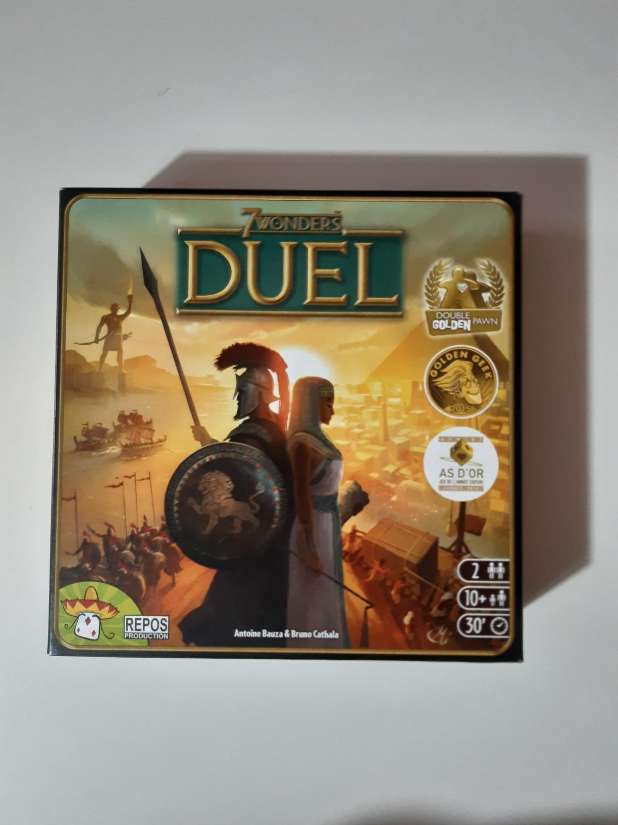 Asmodee 7 Wonders Duel gioco strategia 2 giocatori italiano
