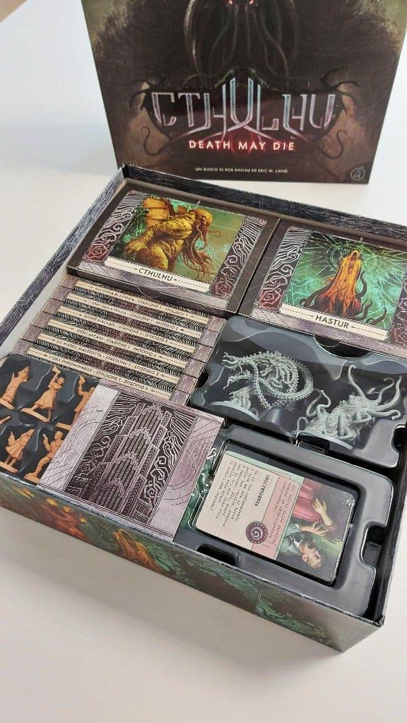 Asmodee Cthulhu Death May Die gioco tavolo 1-5 giocatori italiano