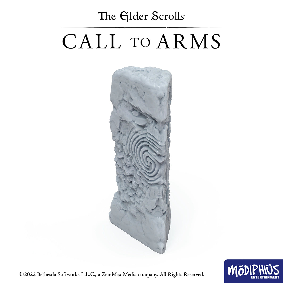 Modiphius Elder Scrolls Call to Arms Nord Tomb Walls scenico STL
