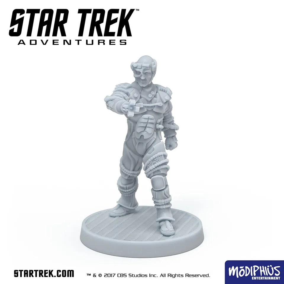 Modiphius Star Trek Adventures File STL Miniatura Locutus Borg