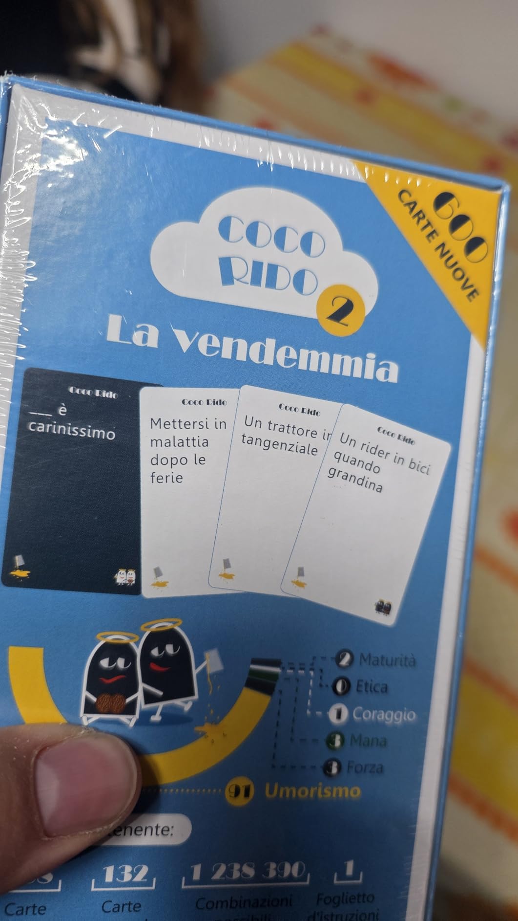Coco Rido La Vendemmia 2.0 gioco di carte party 3-10 giocatori