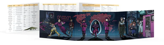 Modiphius The Troubleshooters GM Screen schermo master